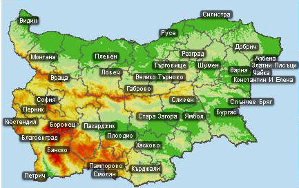 Градове в България